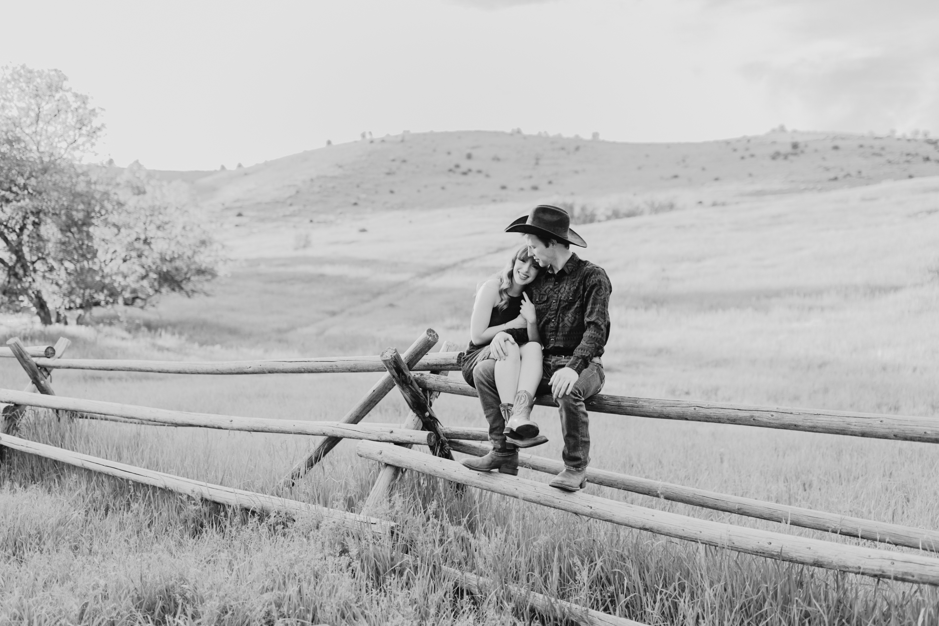 Western Engagement Photos | Jessica & Jayson's Wildflower Field ...