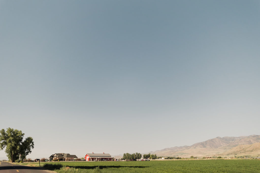View outside of Eagles Landing, one of the Top 8 Wedding Venues In Northern Utah